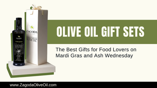 Mardi Gras & Ash Wednesday olive oil gifts