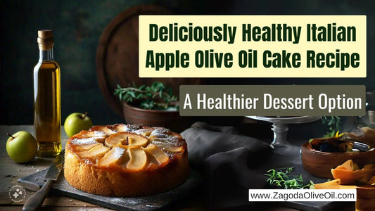 Delicious Italian Apple Olive Oil Cake showing moist texture and healthy ingredients like apples and premium olive oil.