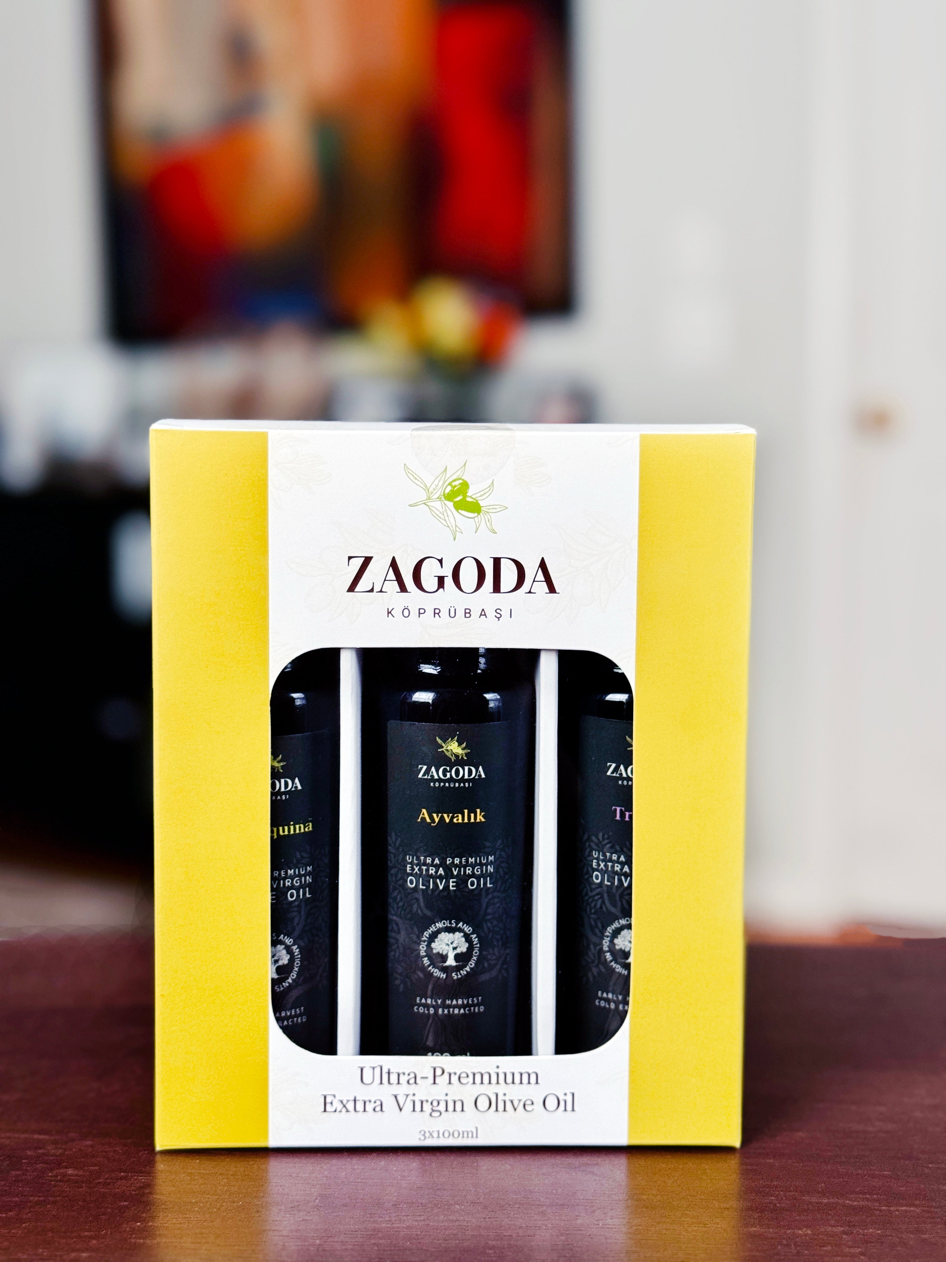 3-Pack Combo Ultra Premium Extra Virgin Olive Oil | Arbequina