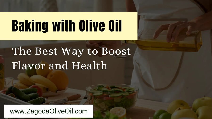 Baking naturally with the best extra virgin olive oil.