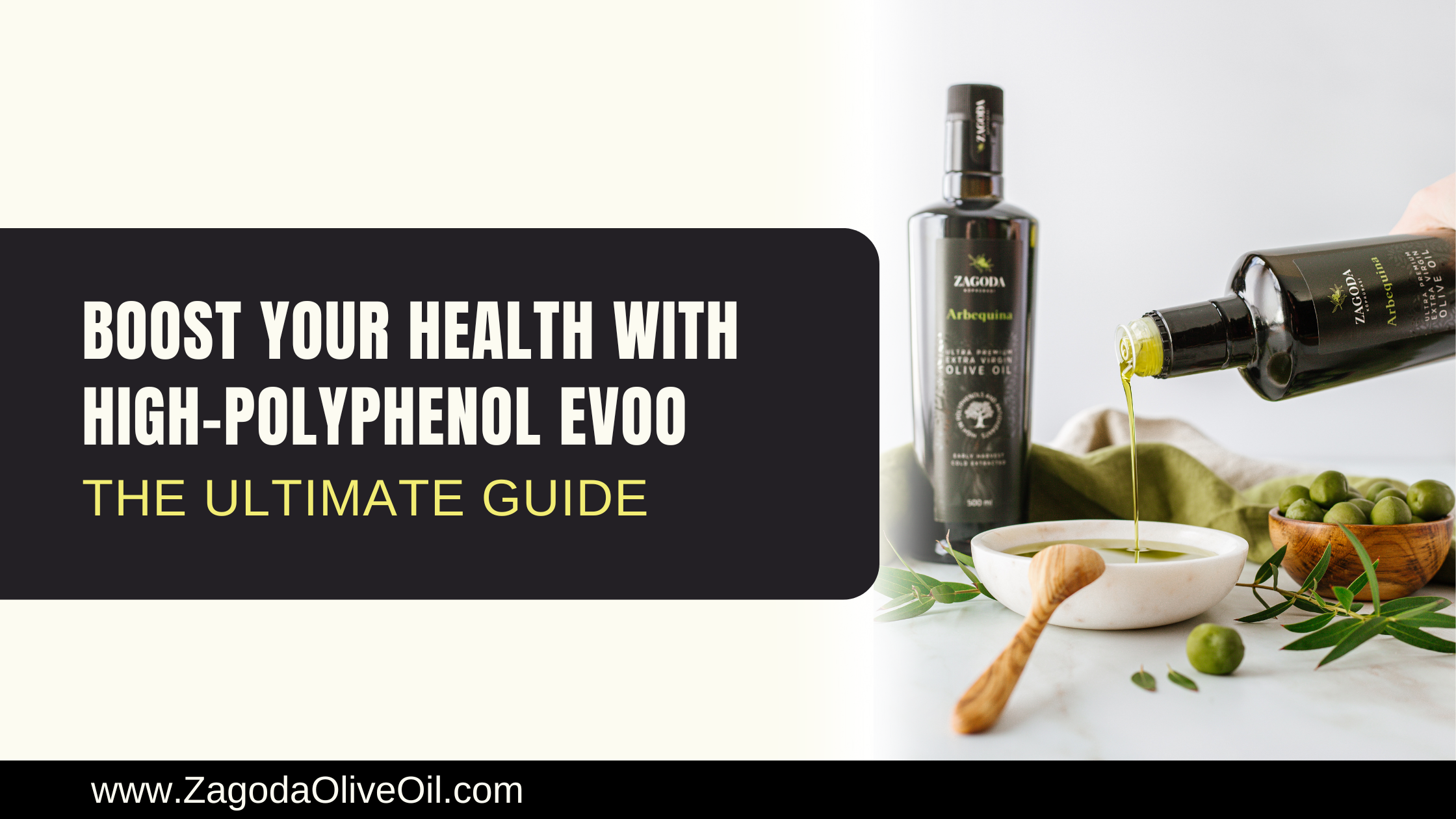Guide to boosting health with high-polyphenol EVOO