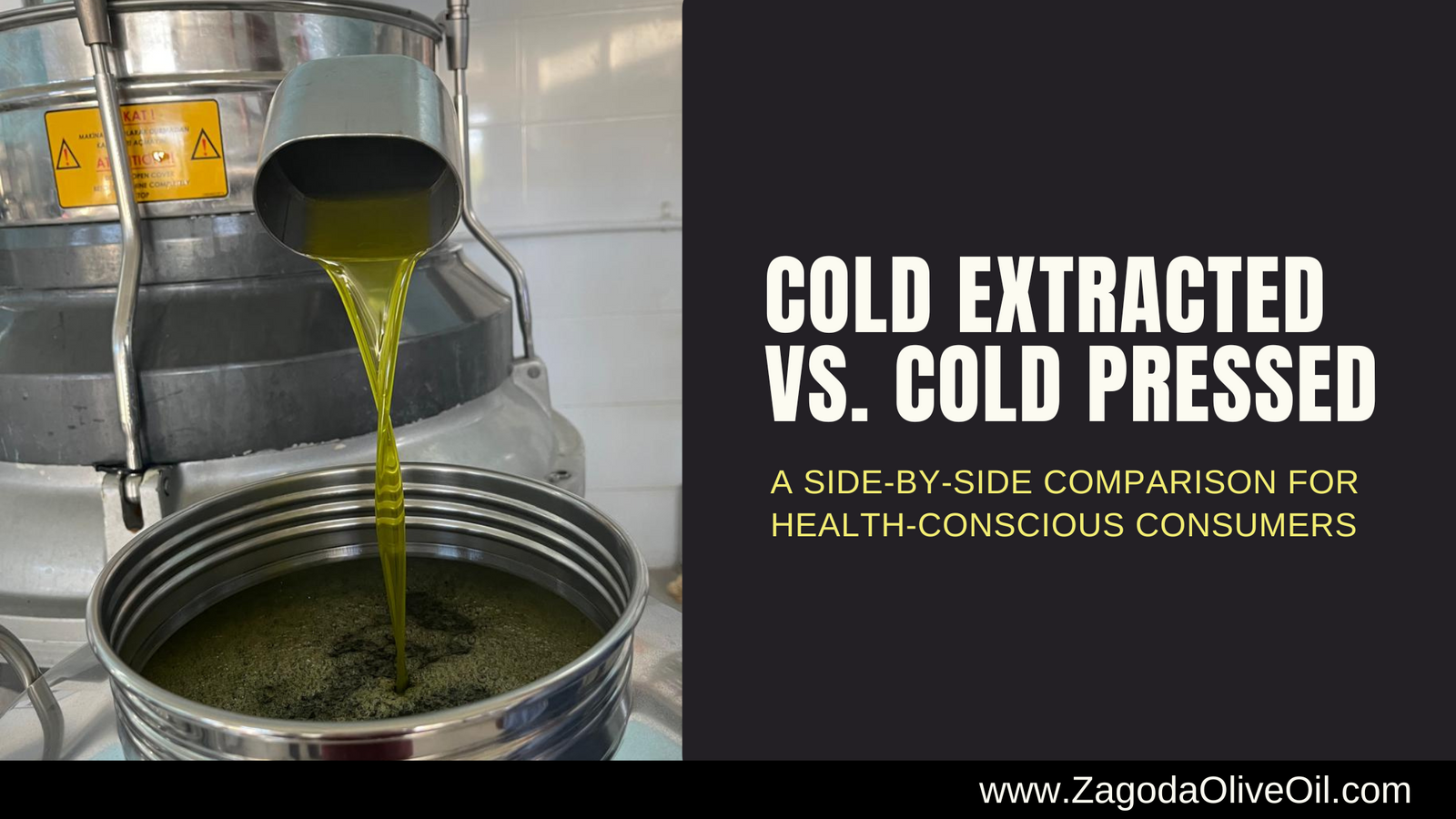 Olive oil extraction