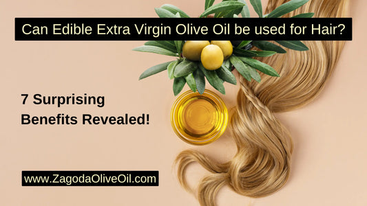 This image tells us about that can edible extra virgin olive oil be used for hair with 7 benefits of using edible extra virgin olive oil in hair,Is there a difference between cooking olive oil and hair olive oil?