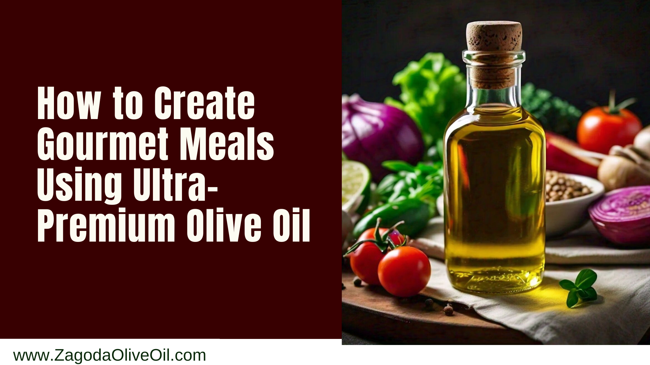 How to Create Gourmet Meals Using Ultra Premium Olive Oil?