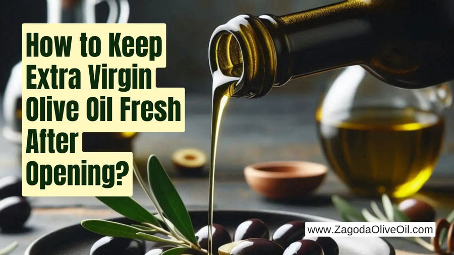 Keep Extra Virgin Olive Oil Fresh After Opening