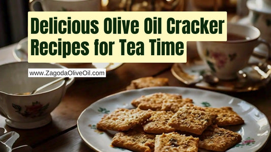 Delicious Olive Oil Cracker for Tea Time