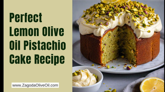 Delicious Lemon Olive Oil Pistachio Cake Recipe