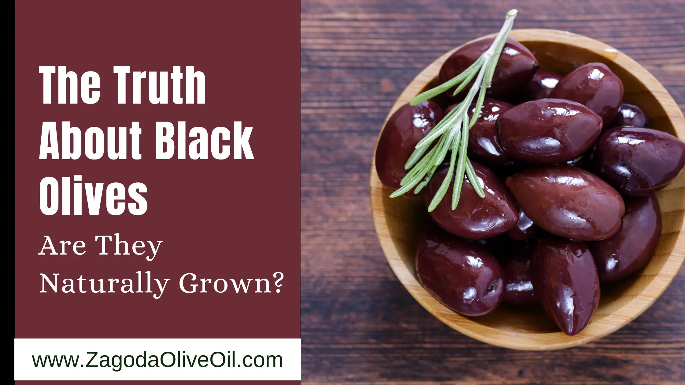 are black olives natural
