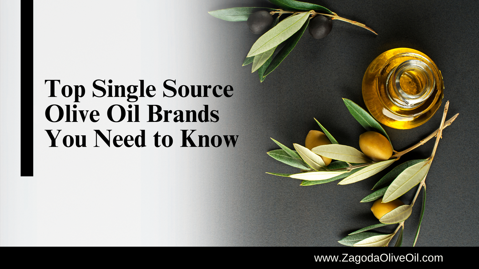  Single Source Olive Oil Bottle on Rustic Table