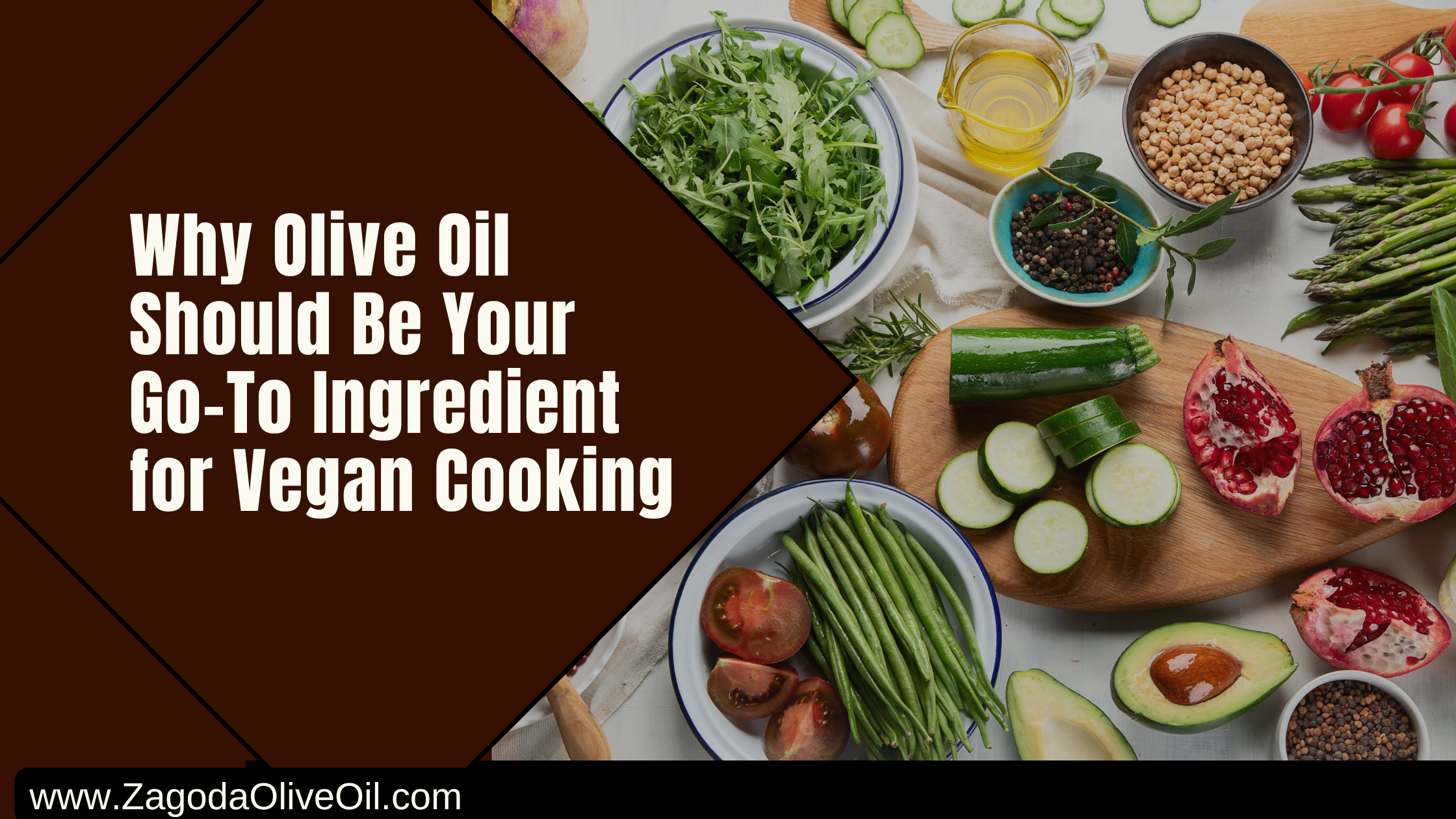 Vegan cooking, olive oil, plant-based recipes