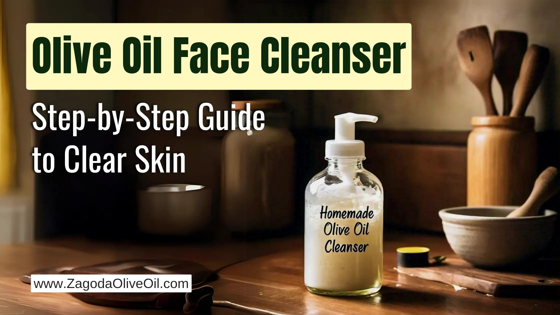 Olive Oil Face Cleanser: Step-by-Step Guide to Clear Skin