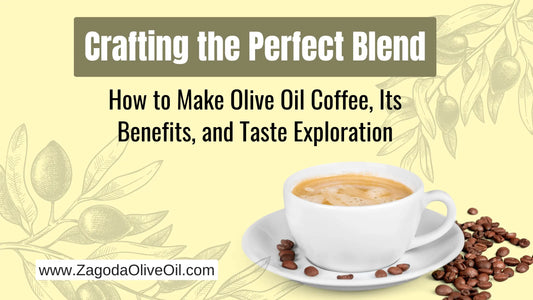 live oil being added to coffee for enhanced flavor and health benefits