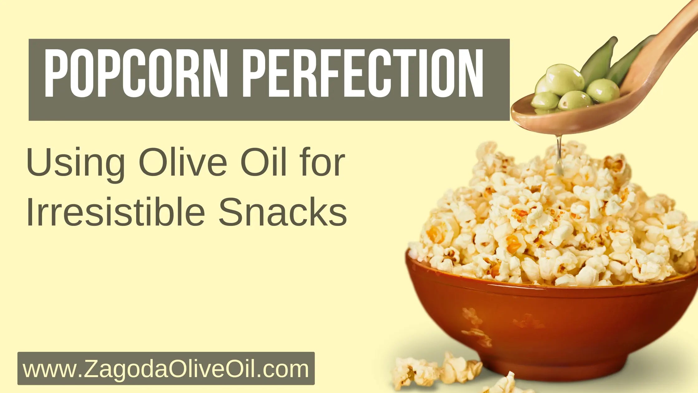 Master Delicious Popcorn with Olive Oil-Learn How to Make Tasty Popcorn ...