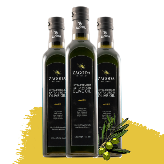 3-Pack Ayvalik Ultra Premium Extra Virgin Olive Oil