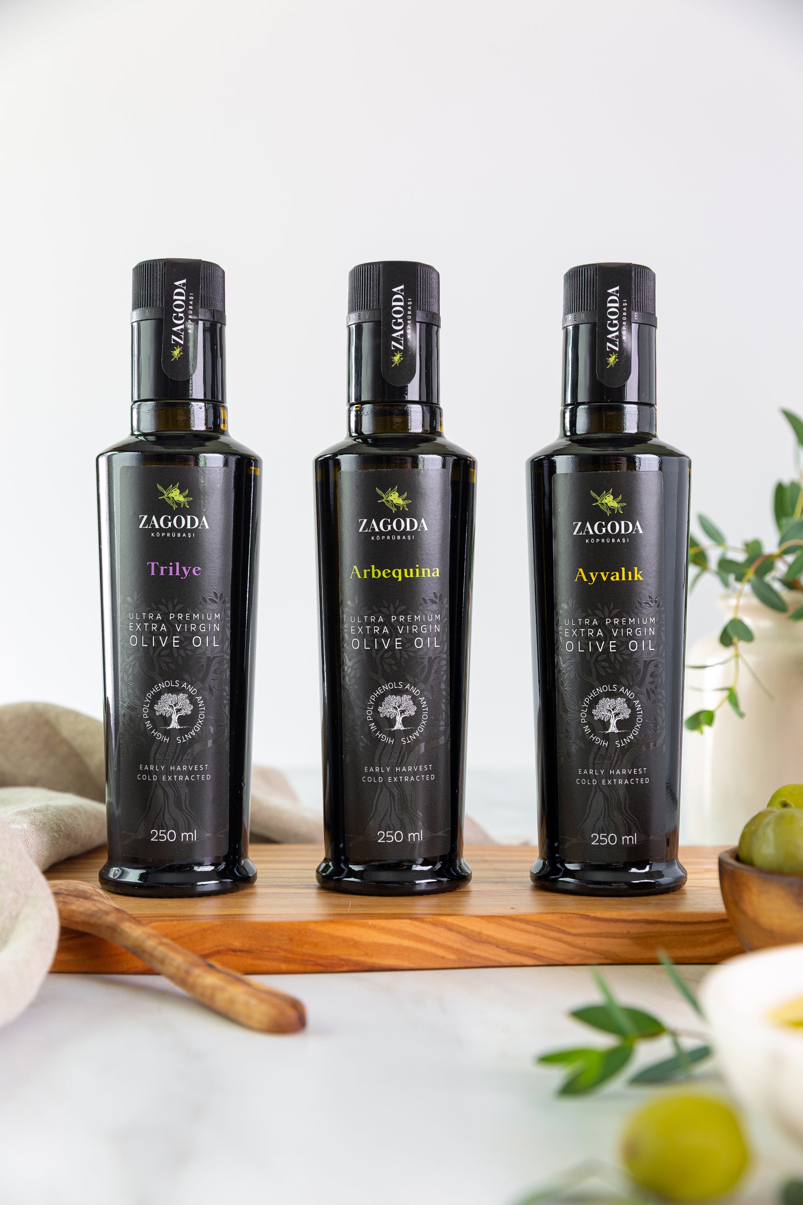 3-Pack | Zagoda Ultra Premium  Extra Virgin Olive Oil - All 3 Cultivars (250ml)