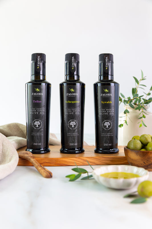 3-Pack | Zagoda Ultra Premium  Extra Virgin Olive Oil - All 3 Cultivars (250ml)