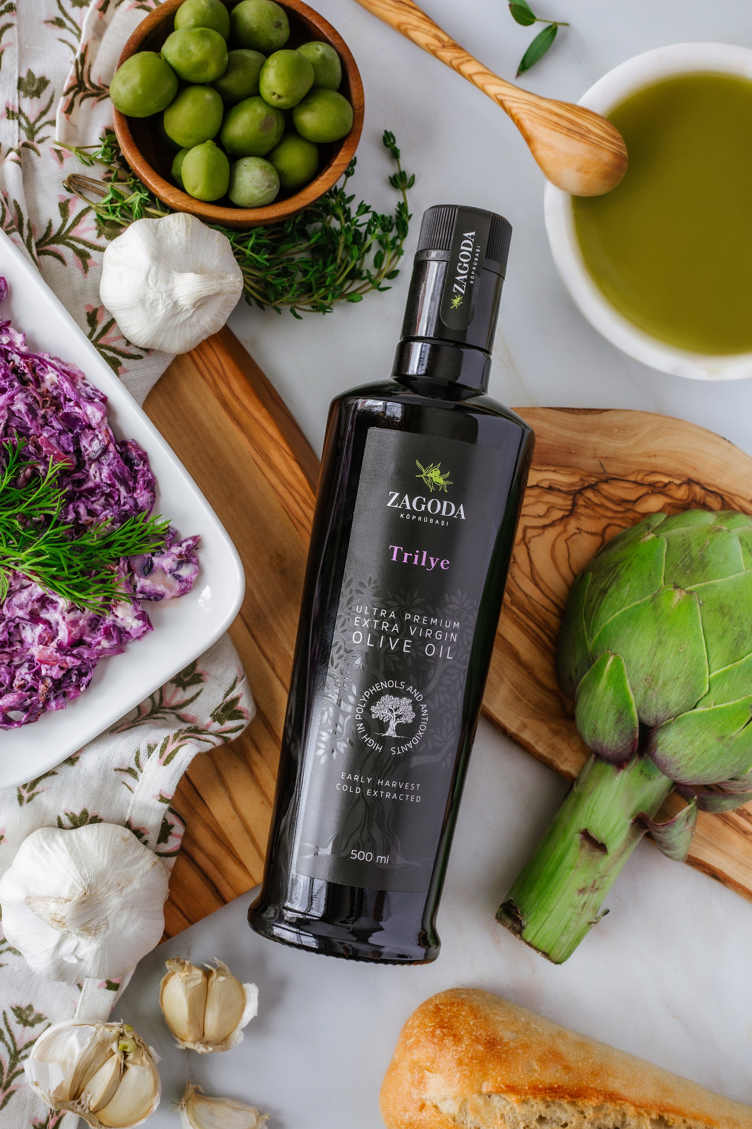 Trilye Ultra Premium Extra Virgin Olive Oil (500ml)